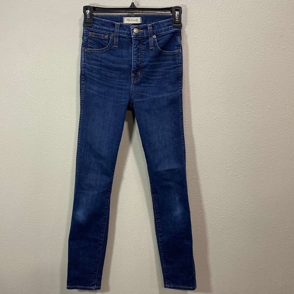 Madewell 10" high rise skinny jeans